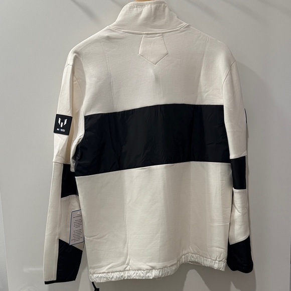 ✨Host pick✨Messi collection Stylish Black and White Jacket for Men - Picture 6 of 6